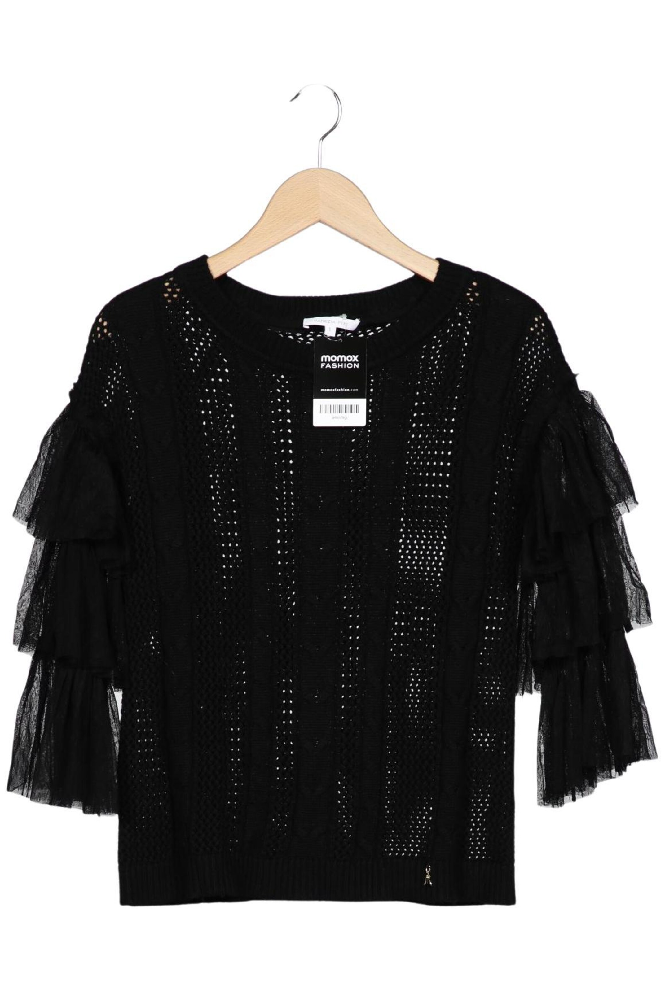 PATRIZIA PEPE Sweater & Cardigan in XS in Black: front