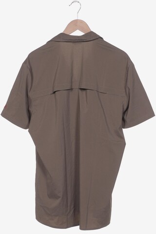 Maier Sports Button Up Shirt in XXL in Brown