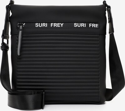 Geantă de umăr 'Carry' Suri Frey pe negru / alb, Vizualizare produs