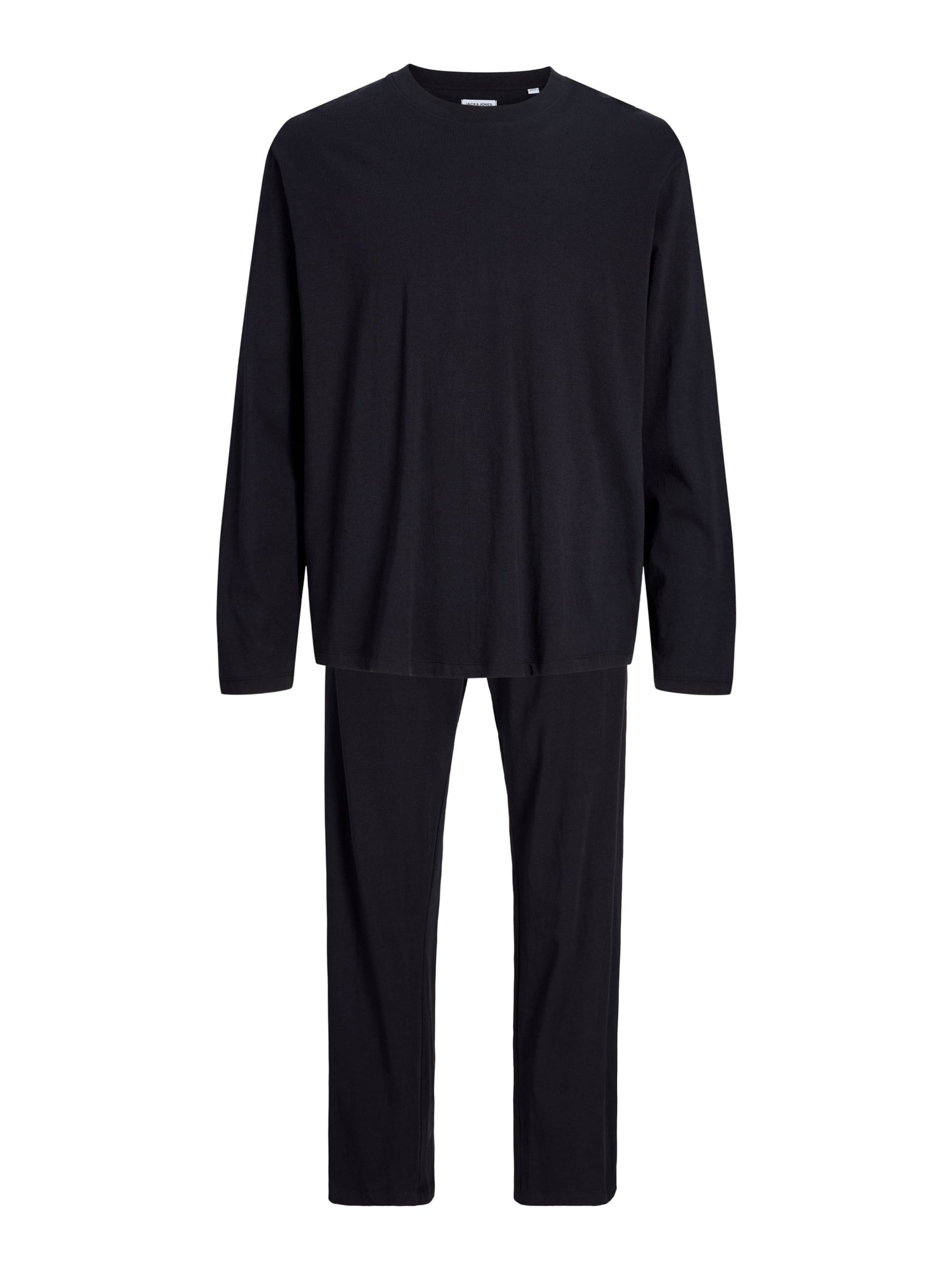 JACK & JONES Hjemmedragt i sort: forside