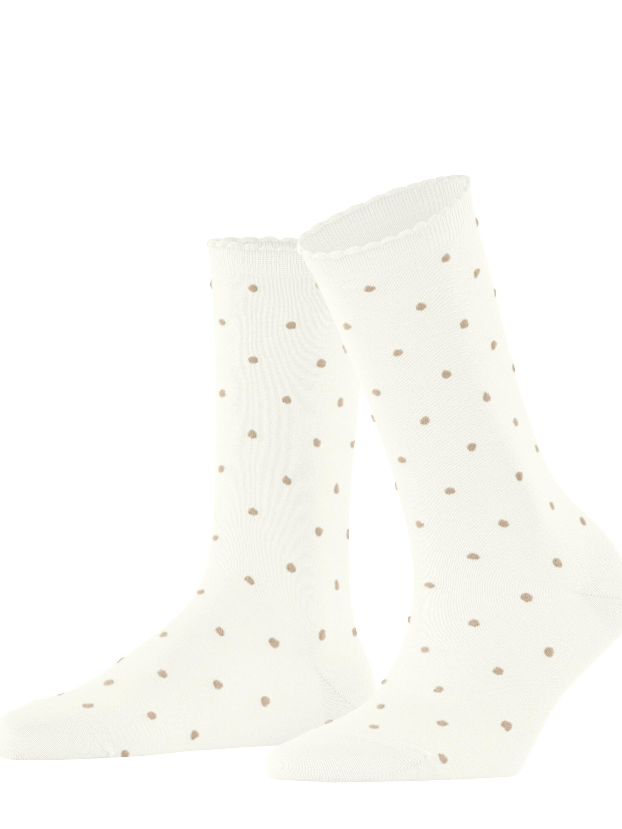 FALKE Socken 'Spike'‌‌‌ in Weiß: Vorderseite