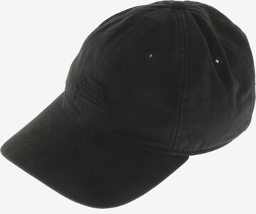 Superdry Hat & Cap in One size in Black: front