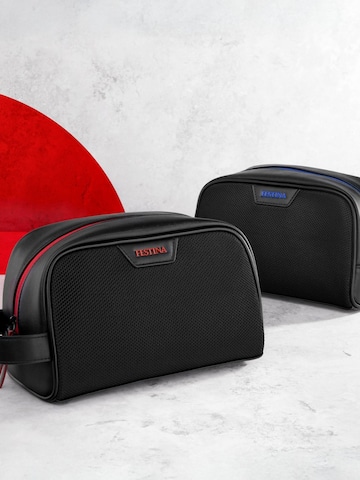 FESTINA Toilettas 'Toiletry Bag Black Edition' in Rood