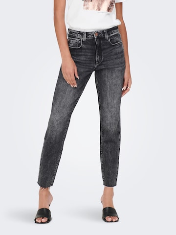 Coupe slim Jean ONLY en noir : devant