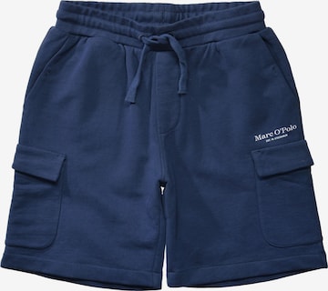 Marc O'Polo Broek in Blauw: voorkant