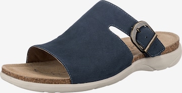 JOSEF SEIBEL Pantolette 'Riley' in Blau: predná strana