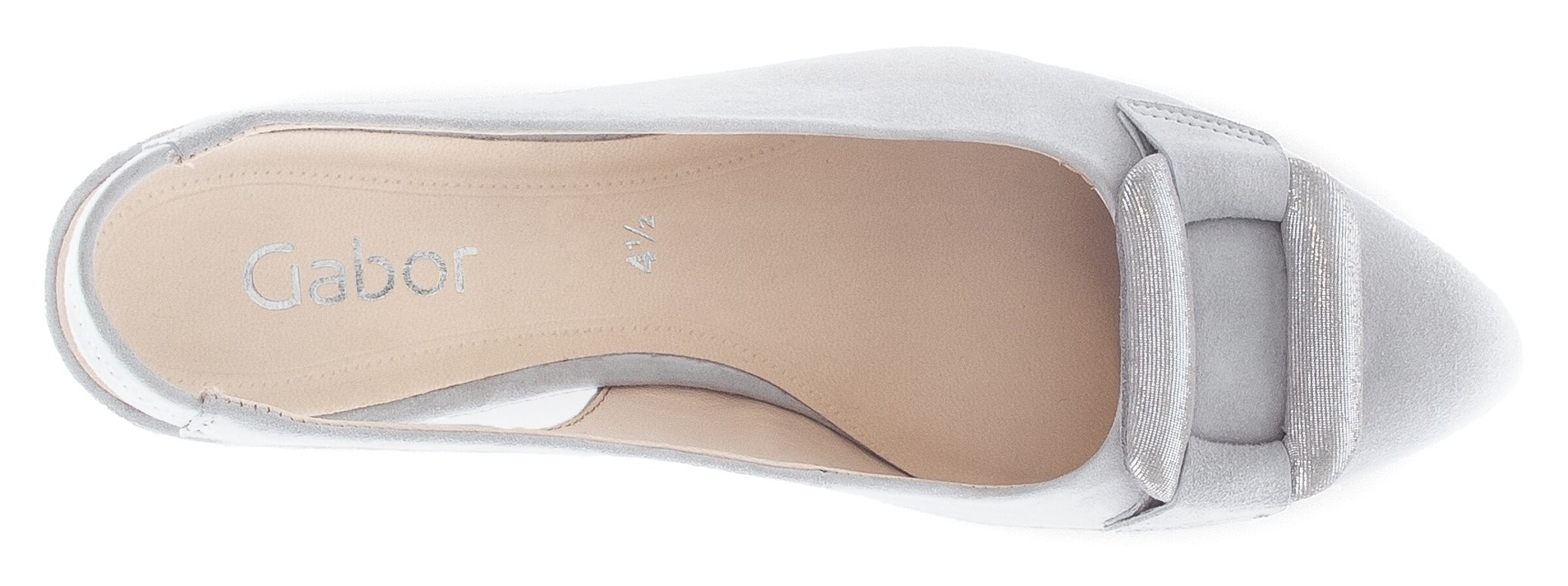 GABOR Slingback Pumps in Grey