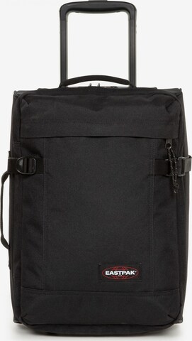 EASTPAK Gurulós bőröndök - fekete: elől