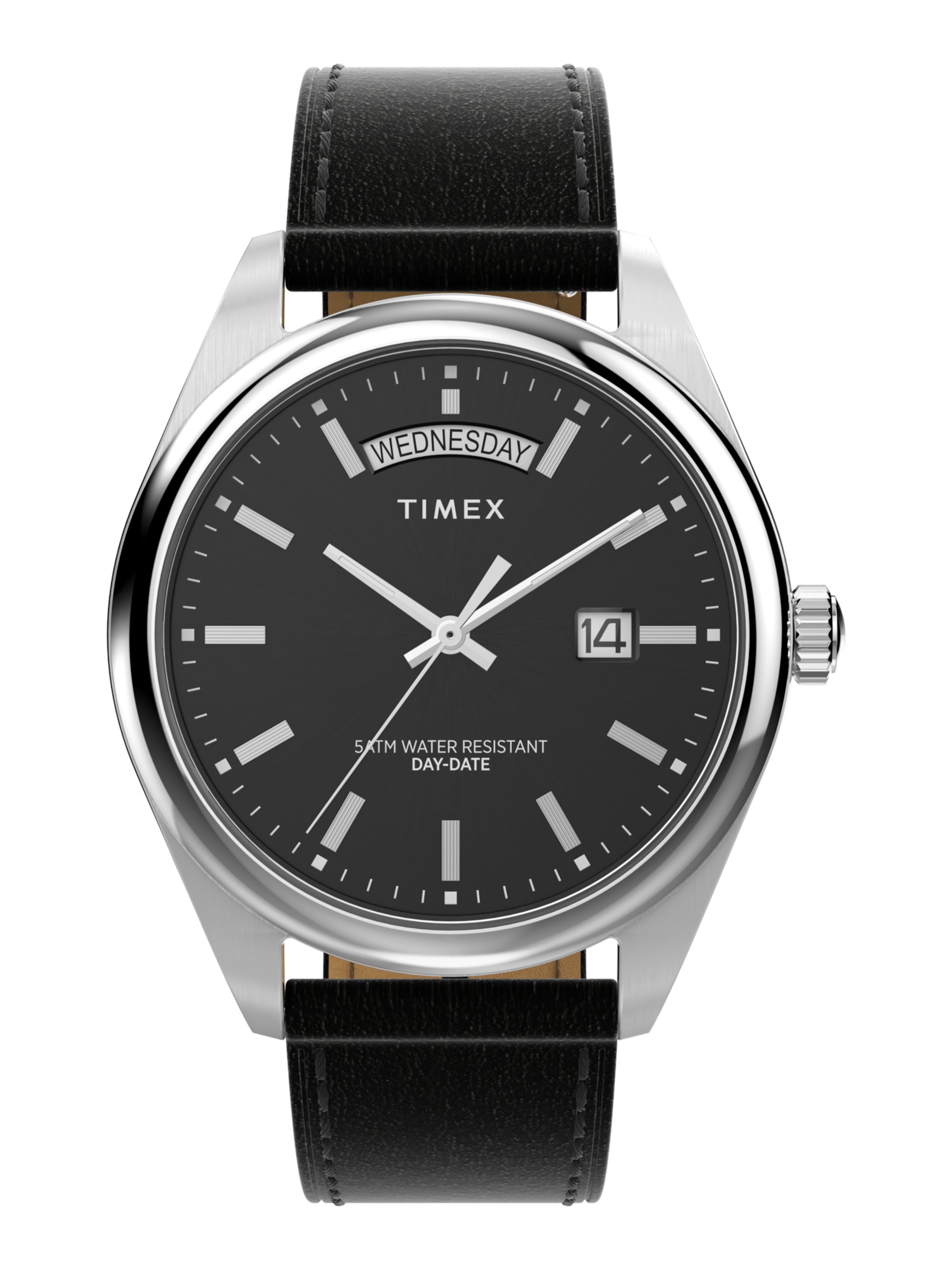 TIMEX Analog watch in Black: front