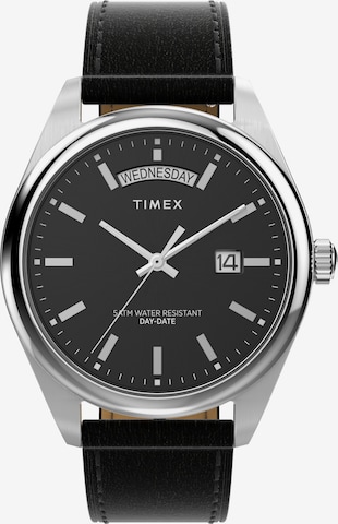 TIMEX Analoog horloge in Zwart: voorkant