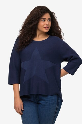 Ulla Popken Sweater in Blue: front