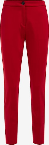 Pantaloni di WE Fashion in rosso: frontale