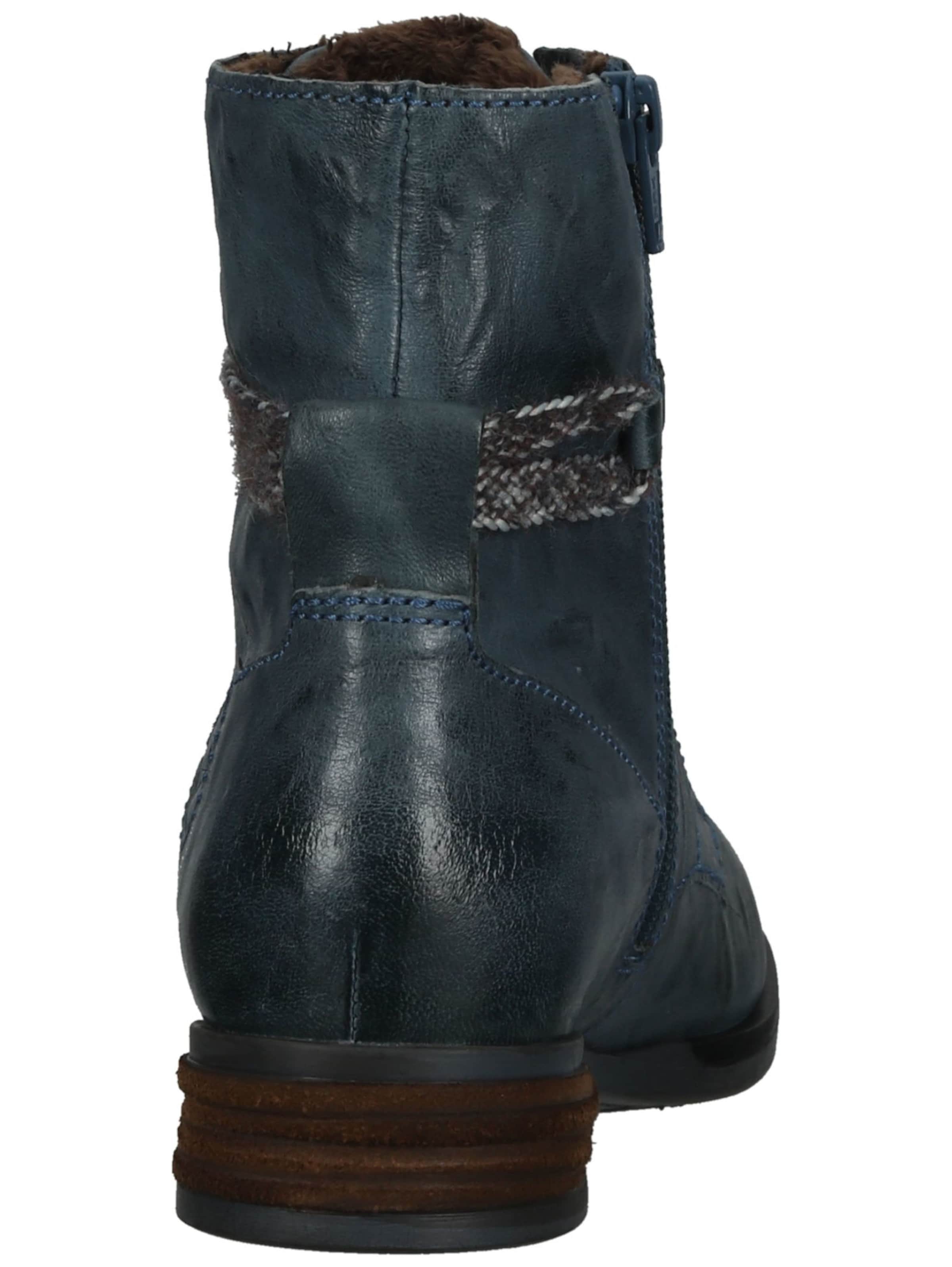 JOSEF SEIBEL Lace-up bootie 'Sanja' in Blue