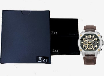 POLICE Analog Watch 'Norwood' in Brown