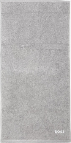 BOSS Home Towel 'EDGE' in Grey: front