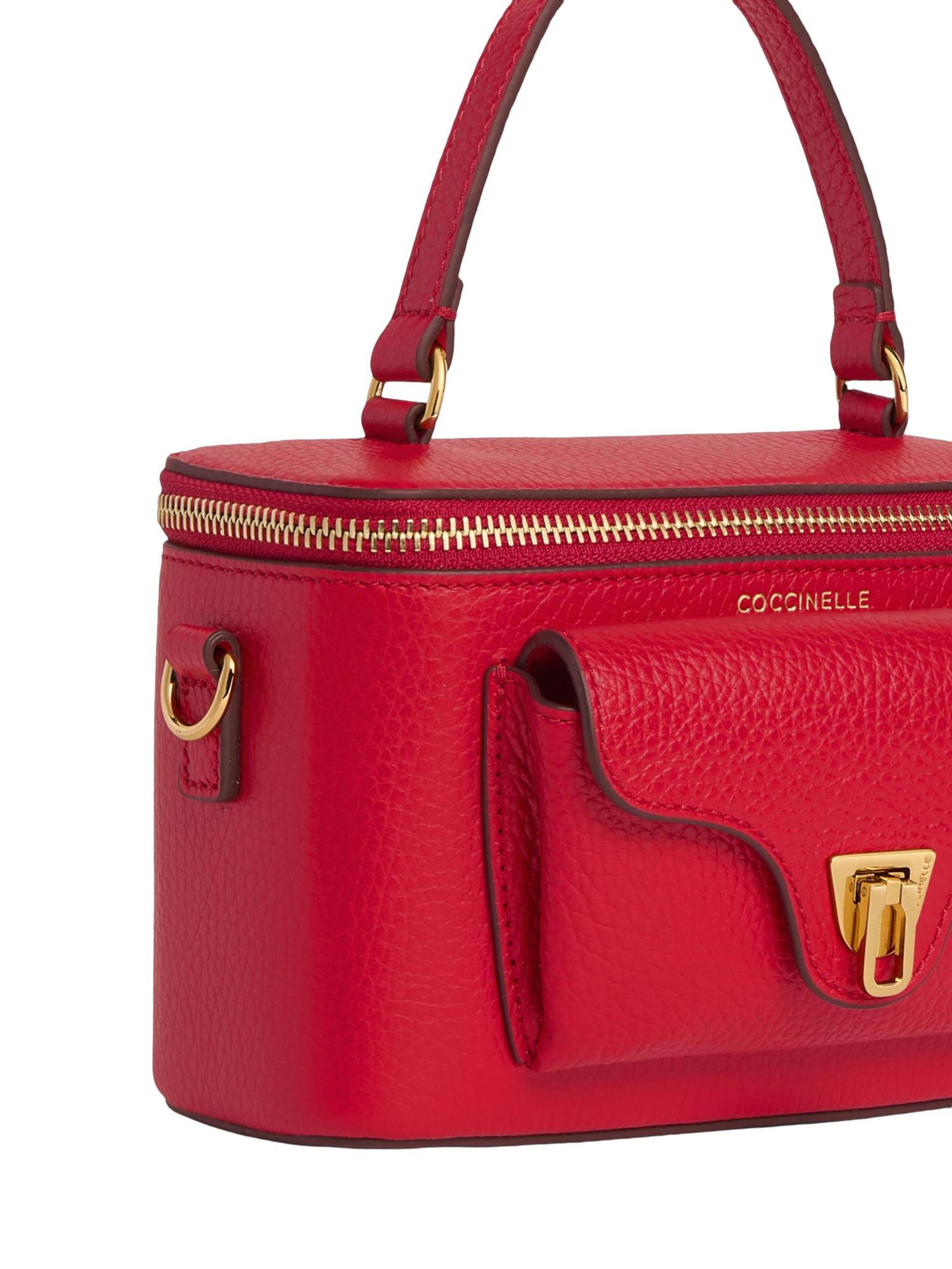 Coccinelle - Bolso de mano 'Beat Generation' en rojo