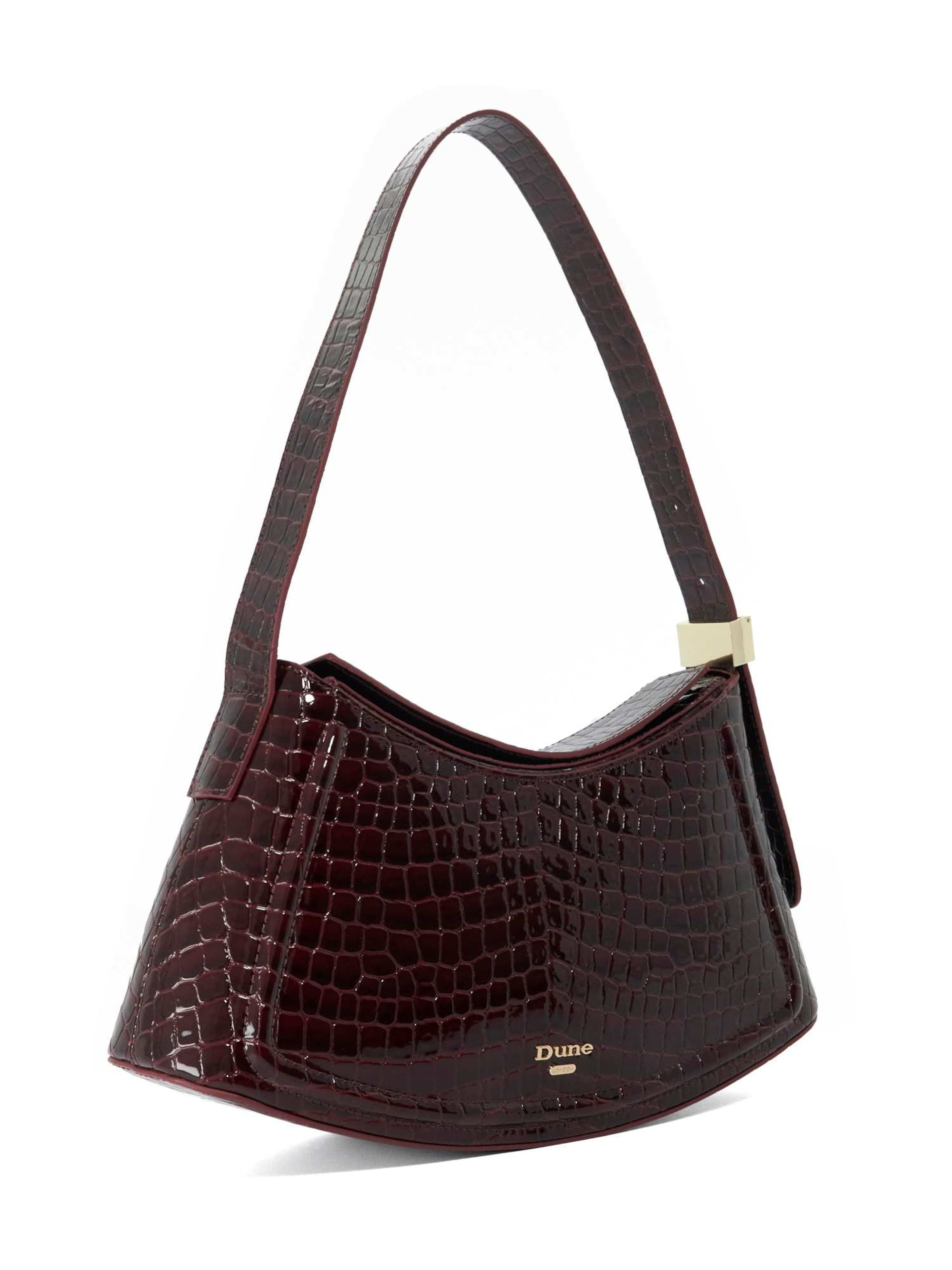 Dune LONDON Schultertasche 'Dependent' in Rot