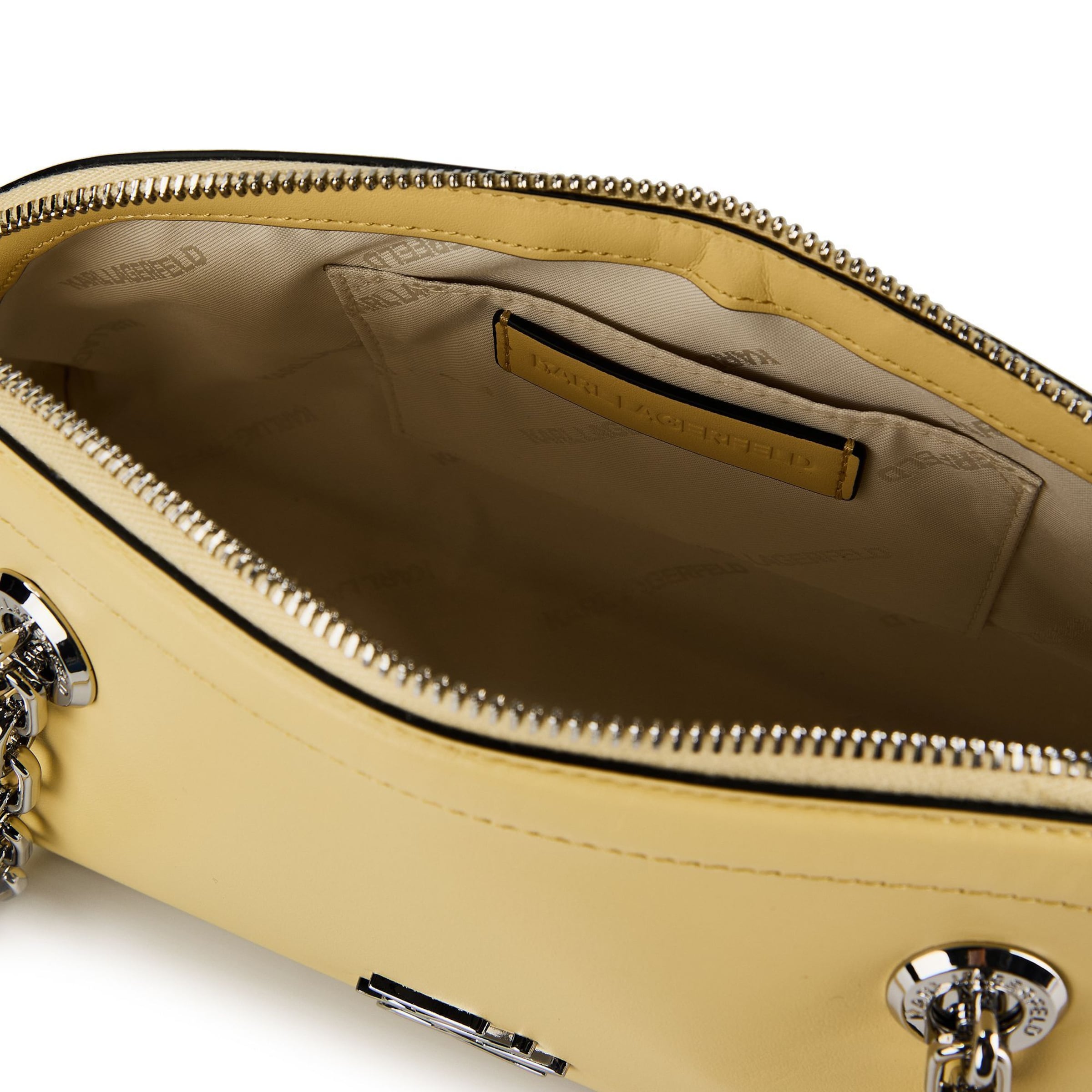 Karl Lagerfeld Schultertasche in Gelb