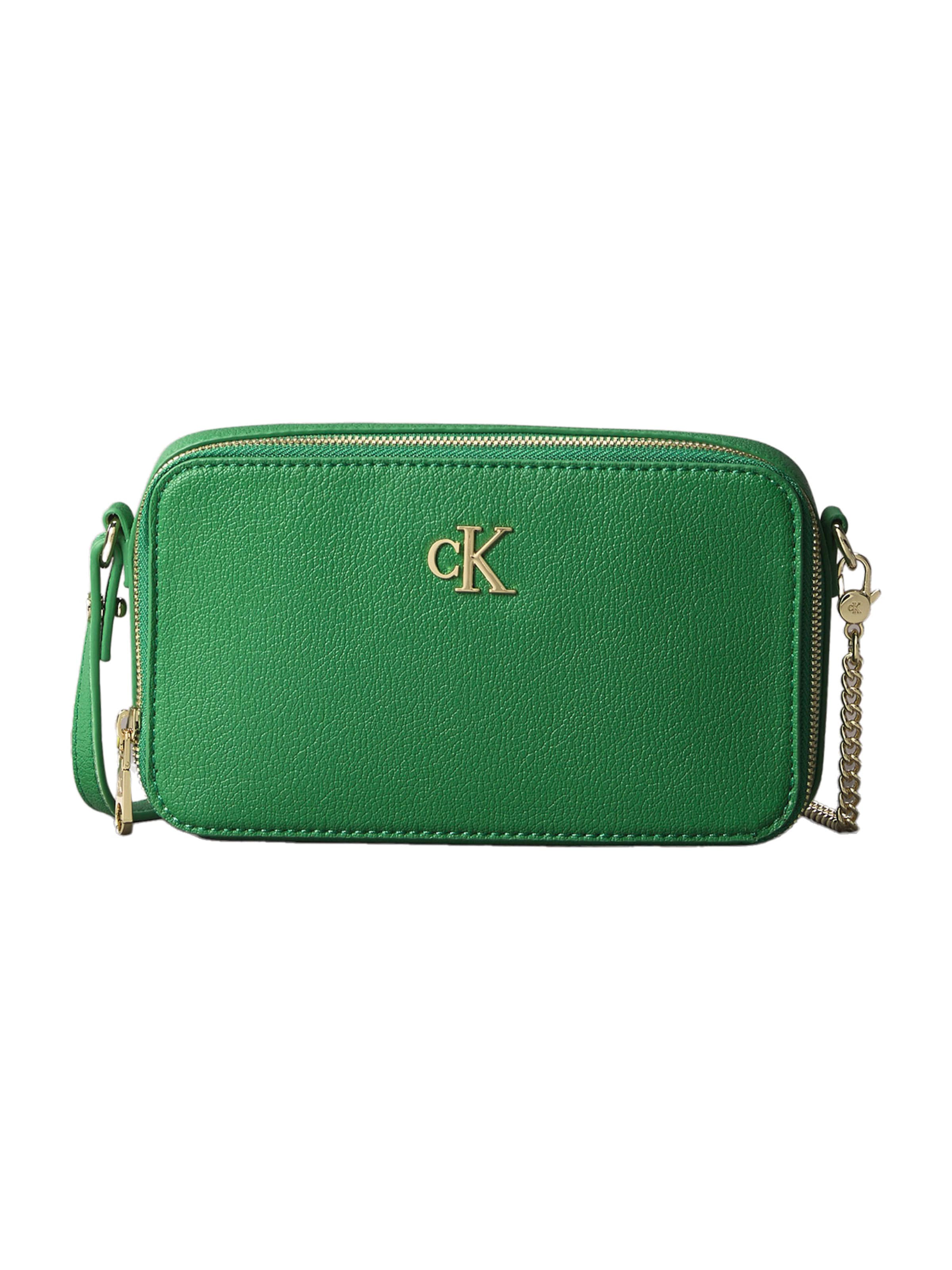 Calvin Klein Umhängetasche in Grün: Vorderseite
