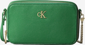 Calvin Klein JeansTorba preko ramena - zelena boja: prednji dio