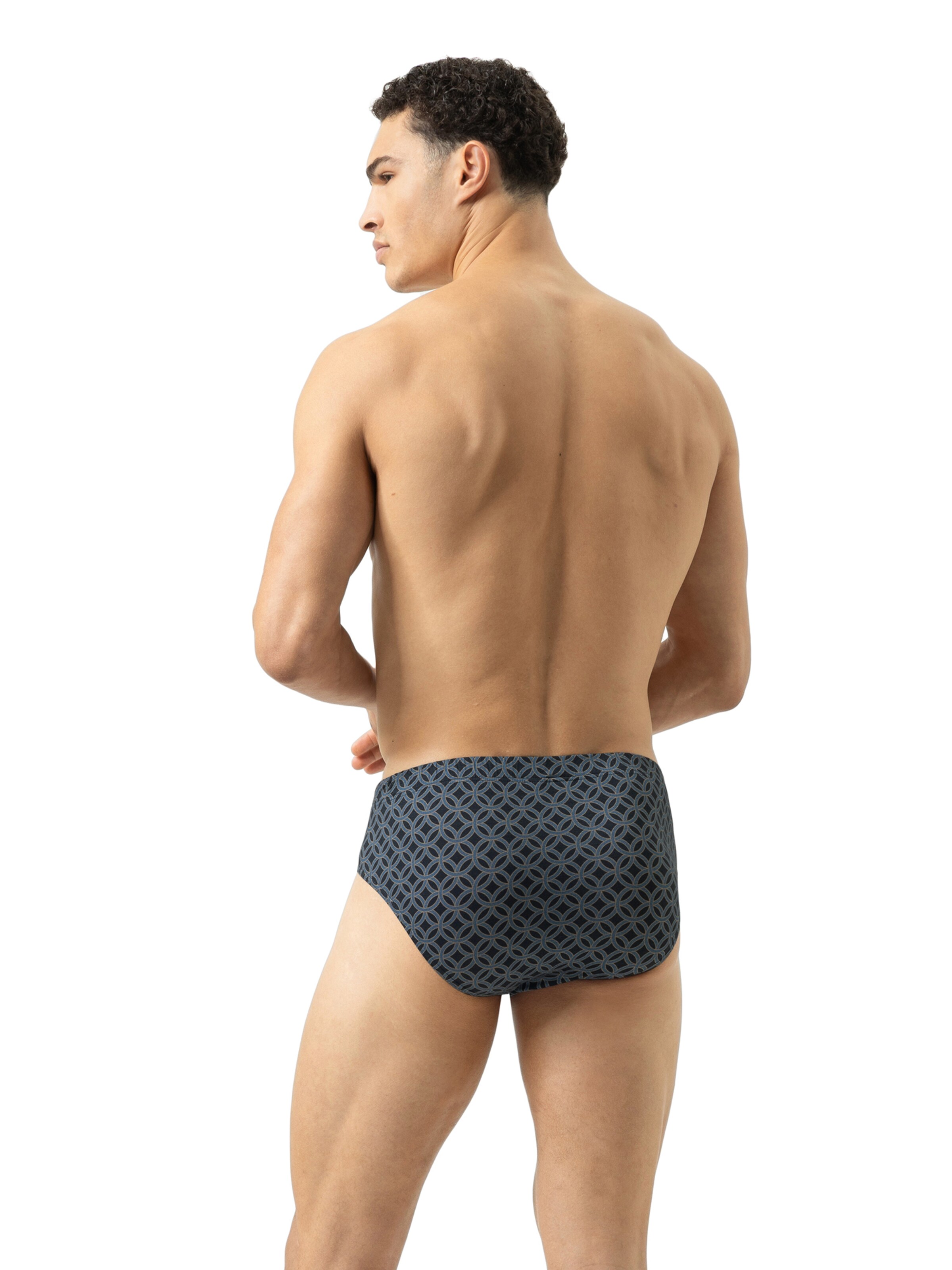 Mey Slip 'Regular Circle' in Blauw