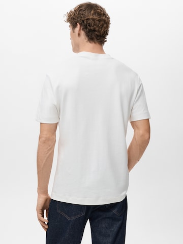 MANGO MAN Póló 'Kimi' - fehér