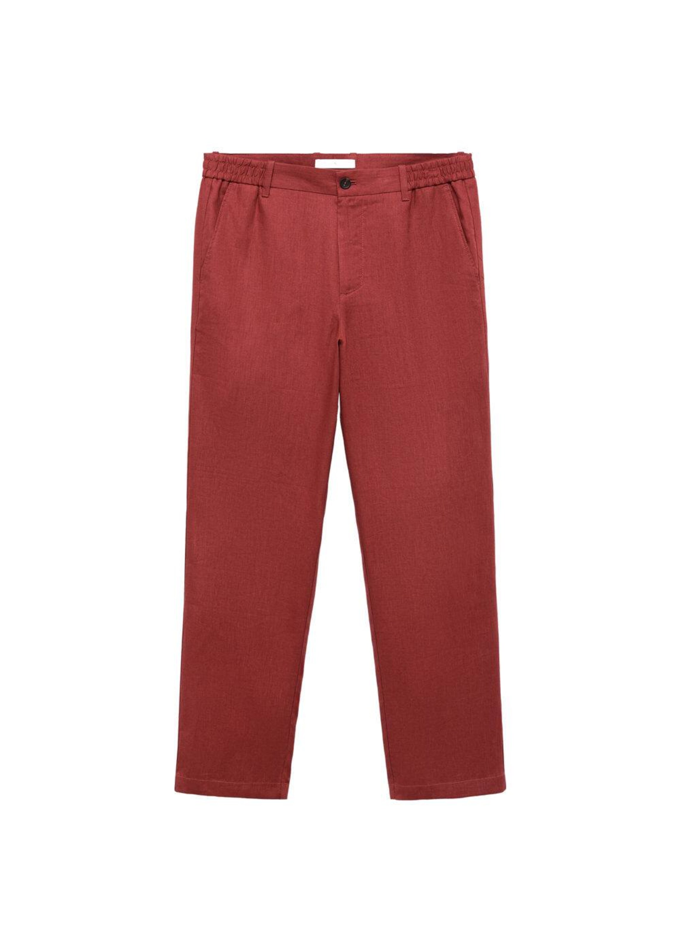MANGO MAN Regular Hose 'Ibiza' in Rot: Vorderseite