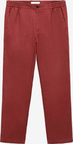 MANGO MAN Regular Hose 'Ibiza' in Rot: Vorderseite