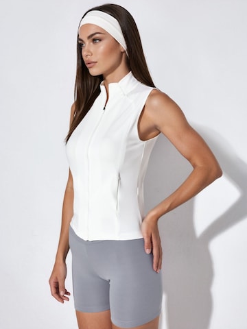 Gilet di Hiccup in bianco