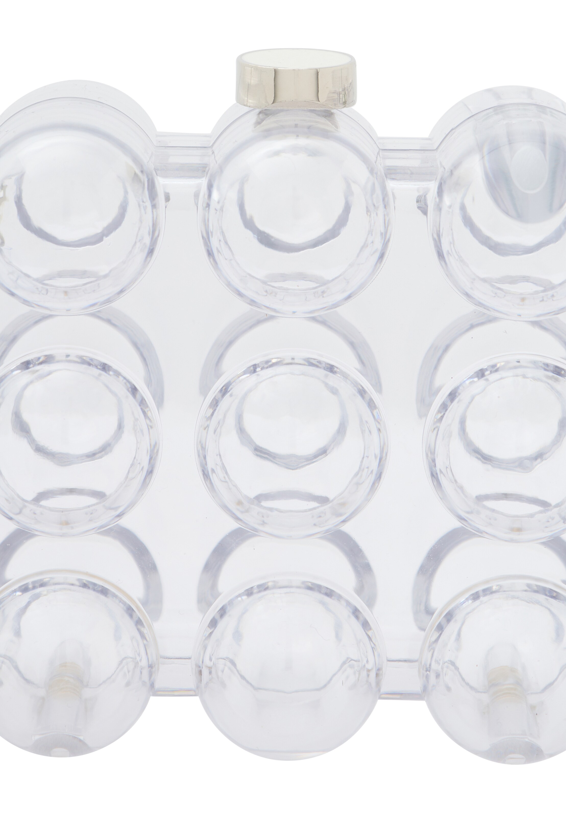 KRZY Clutch in Transparent