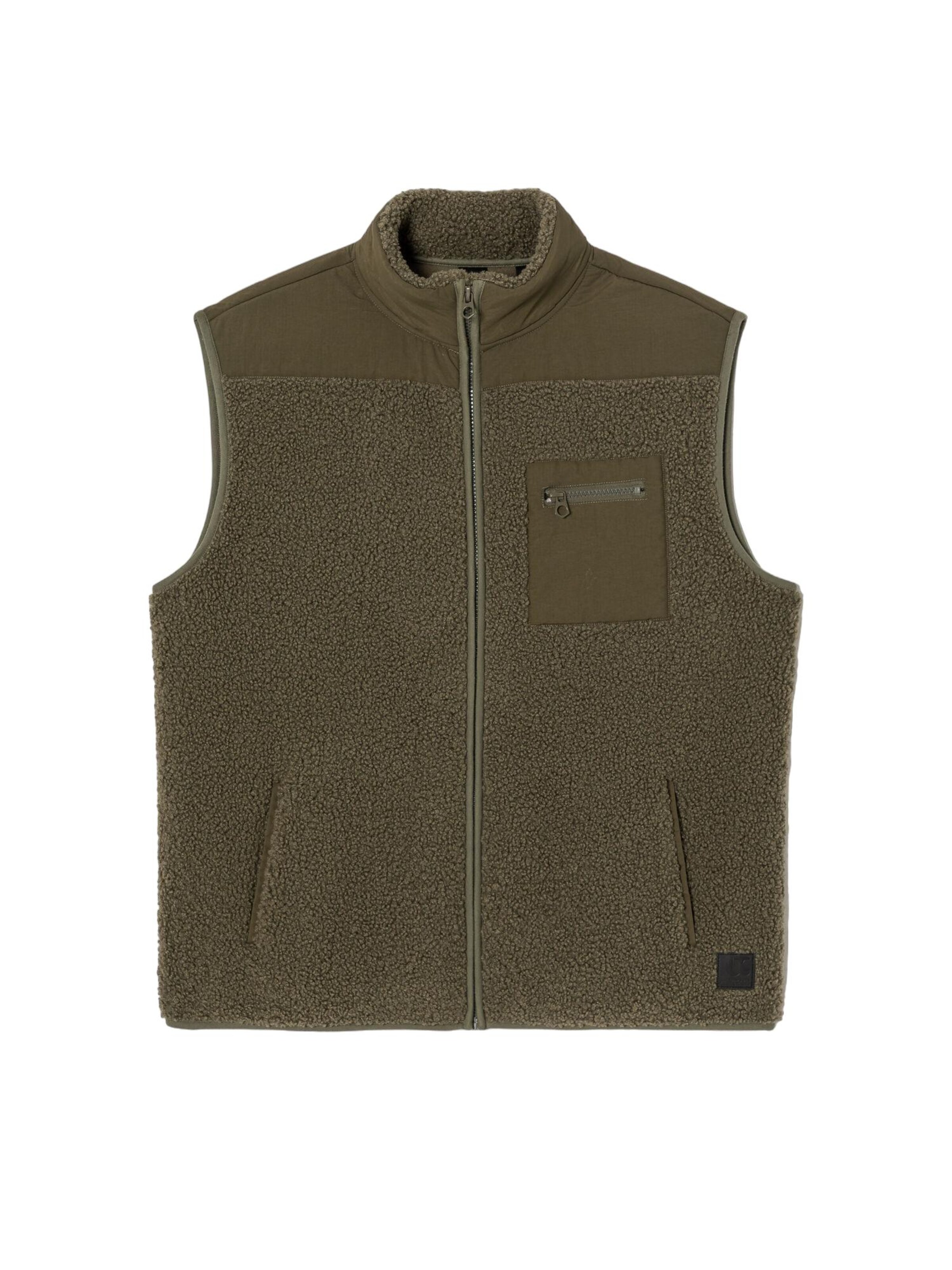 Le Temps Des Cerises Vest 'ELSO' in Brown: front