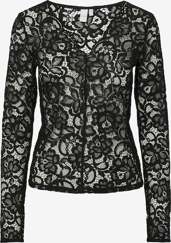 T-shirt 'YASLACEY' YAS en noir : devant