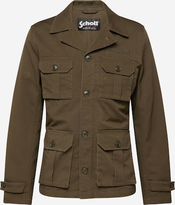 Schott NYC Prehodna jakna | zelena barva: sprednja stran