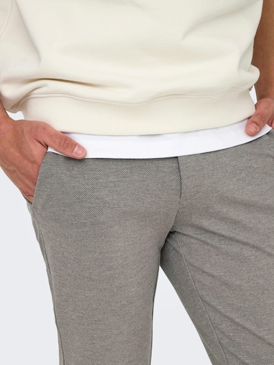Only & Sons Pantalon chino 'Mark' en 36 en taupe, Vue avec produit