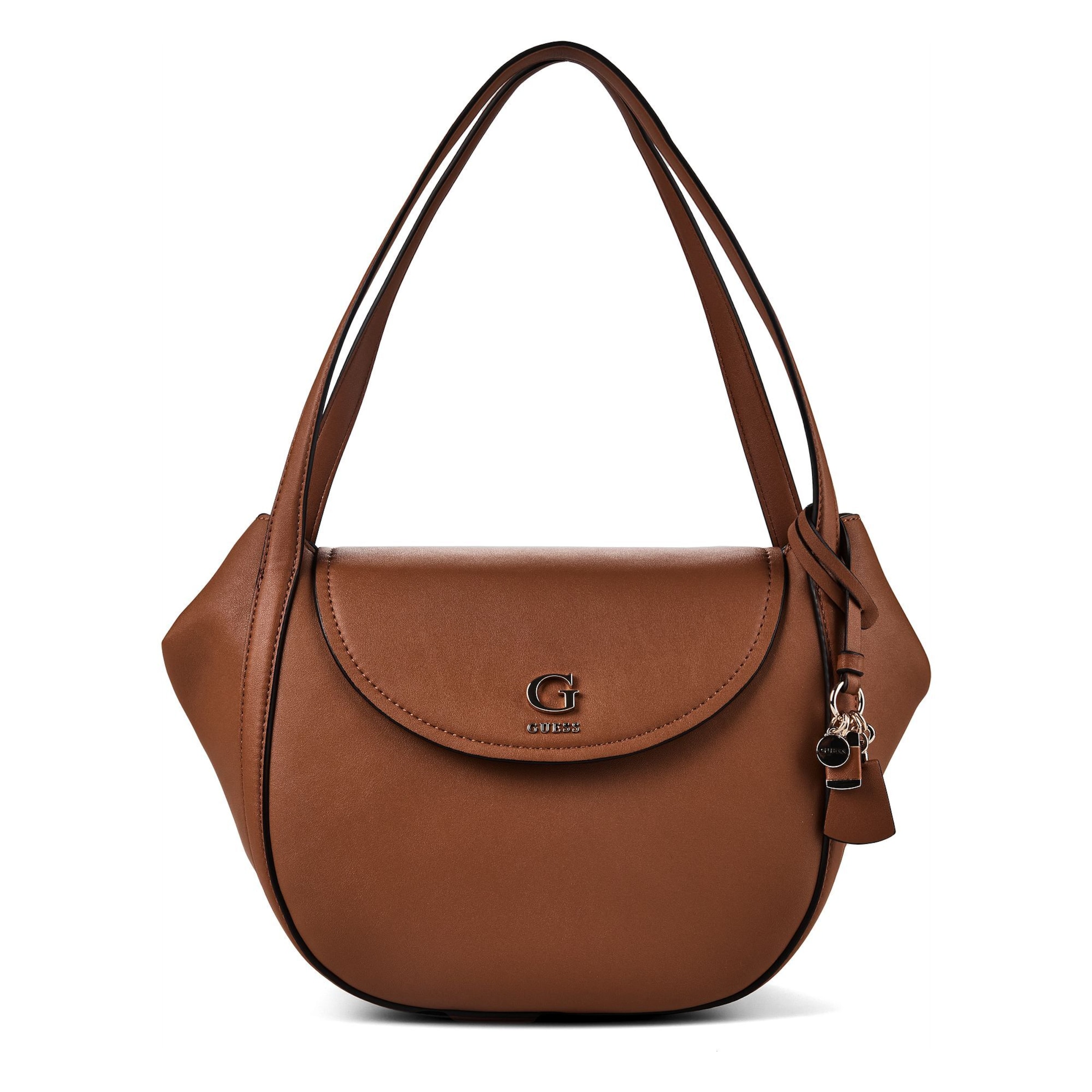 GUESS Schultertasche 'Coleen' in Braun: Vorderseite