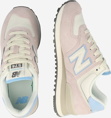 new balance - Zapatillas deportivas bajas '574' en rosa