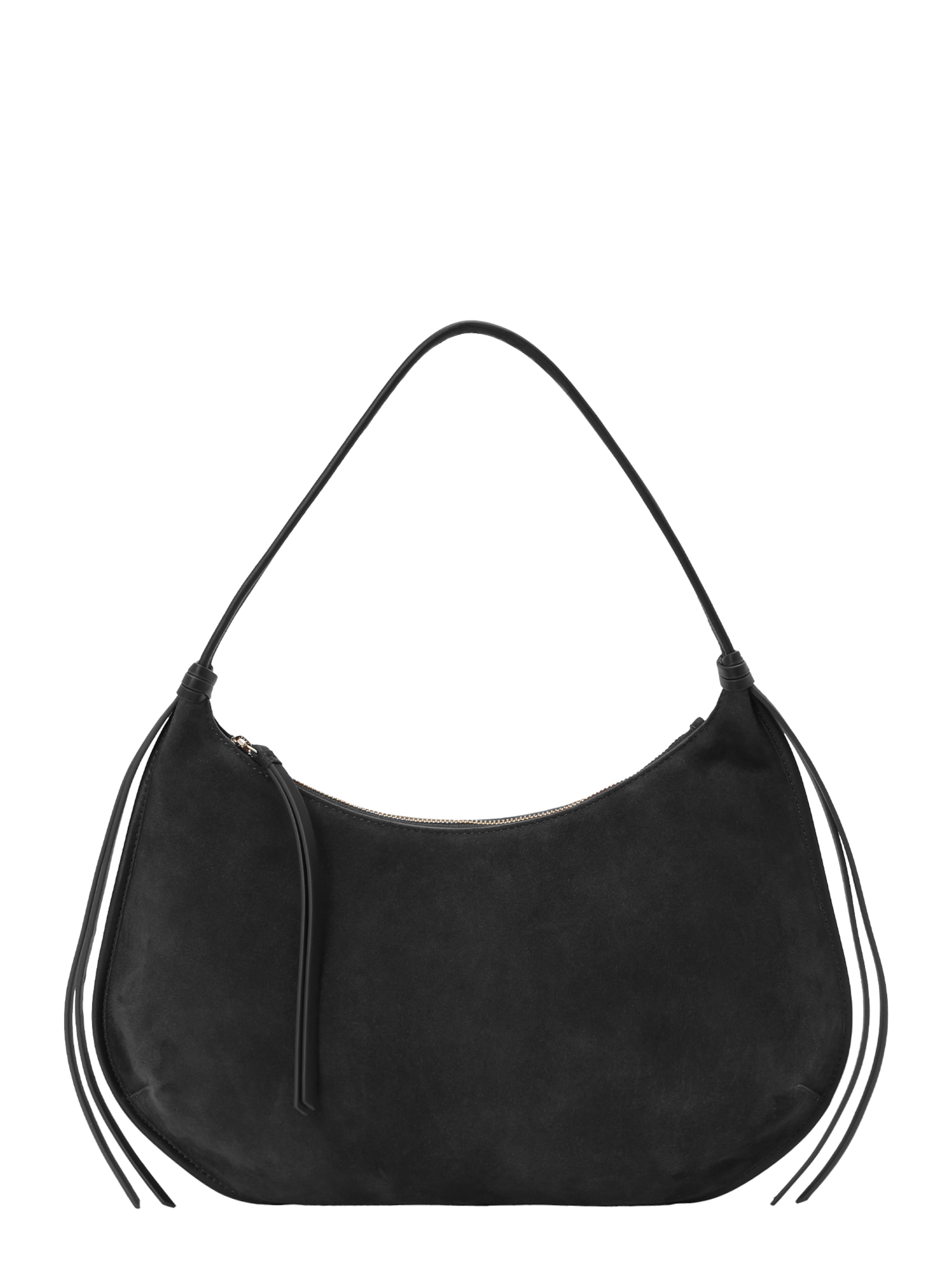 Geantă de umăr de la & Other Stories pe negru: față