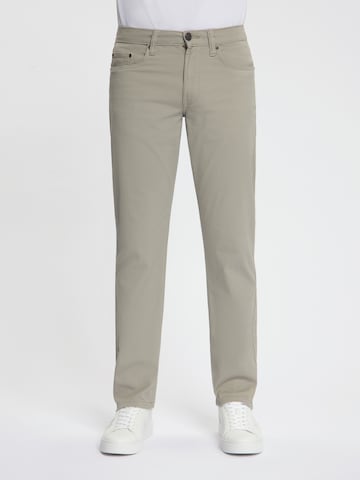 Maskovick Regular Jeans 'MASKOVICK - Clinton - Heren Jeans - Twill - Stretch Broek - Regular Fit' in Beige: front