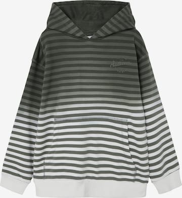 NAME IT Sweatshirt 'KARTIN' i grå: framsida