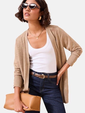 Friends Like These - Cárdigan en marrón: frente
