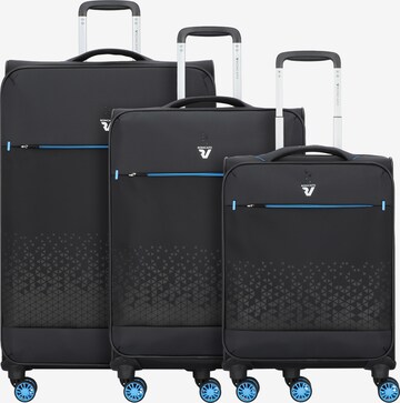 Roncato Suitcase Set in Black: front