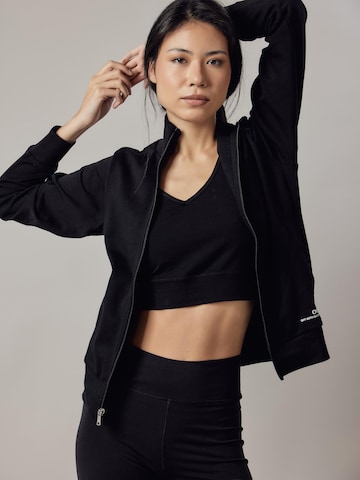 Sweat-shirt 'Felpa con Zip' OWN Off With Nature en noir