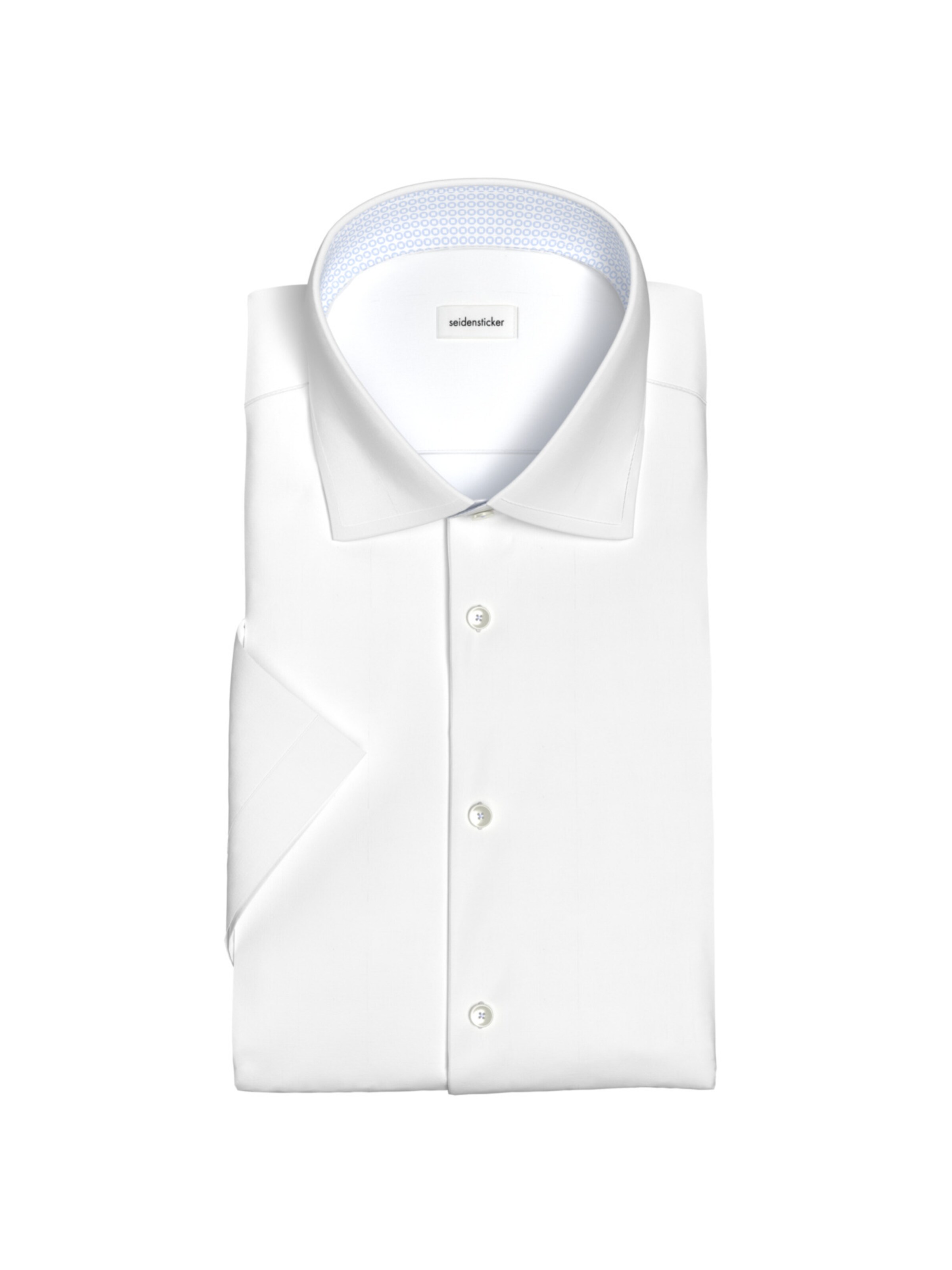 SEIDENSTICKER Regular fit Zakelijk overhemd 'Smart Essentials' in Wit