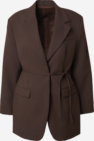 Blazer SELECTED en marron : devant