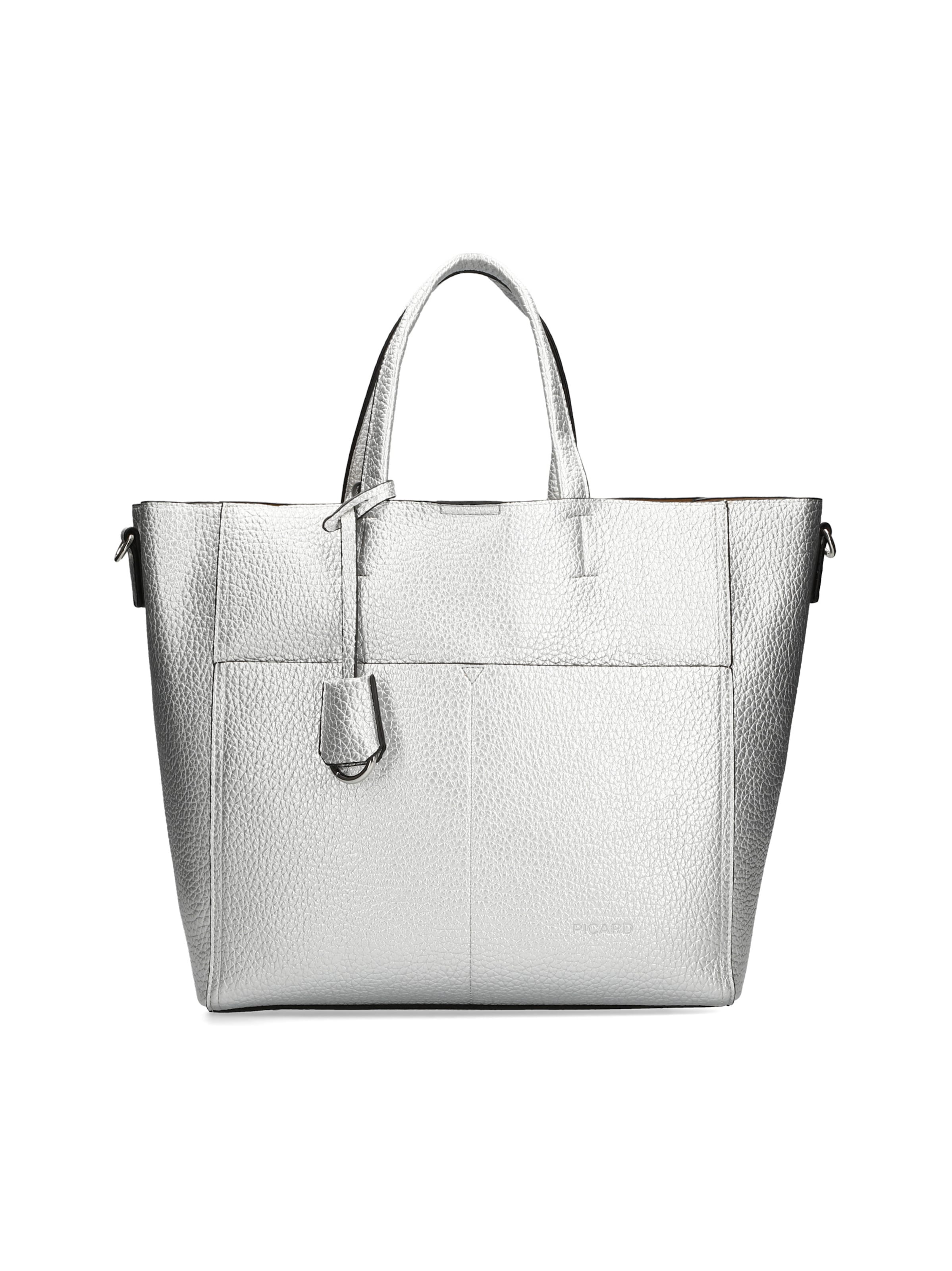 Picard Shopper 'Runway' in Silver: front