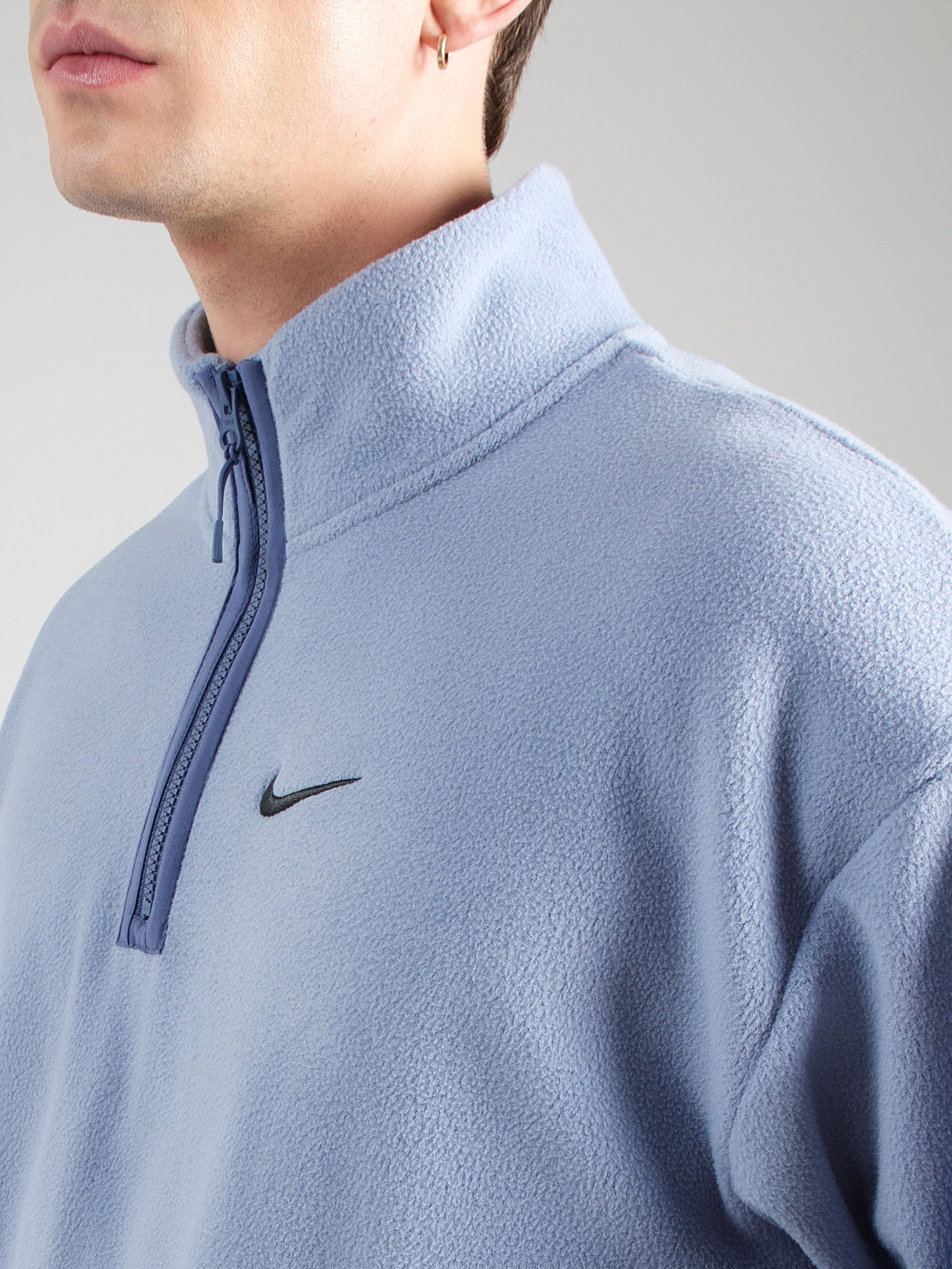 nike pastel half zip