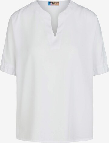 WALL London Blouse in White: front