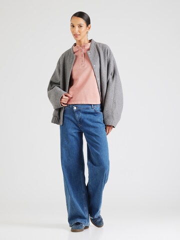 Superdry Bluzka sportowa w kolorze różowy