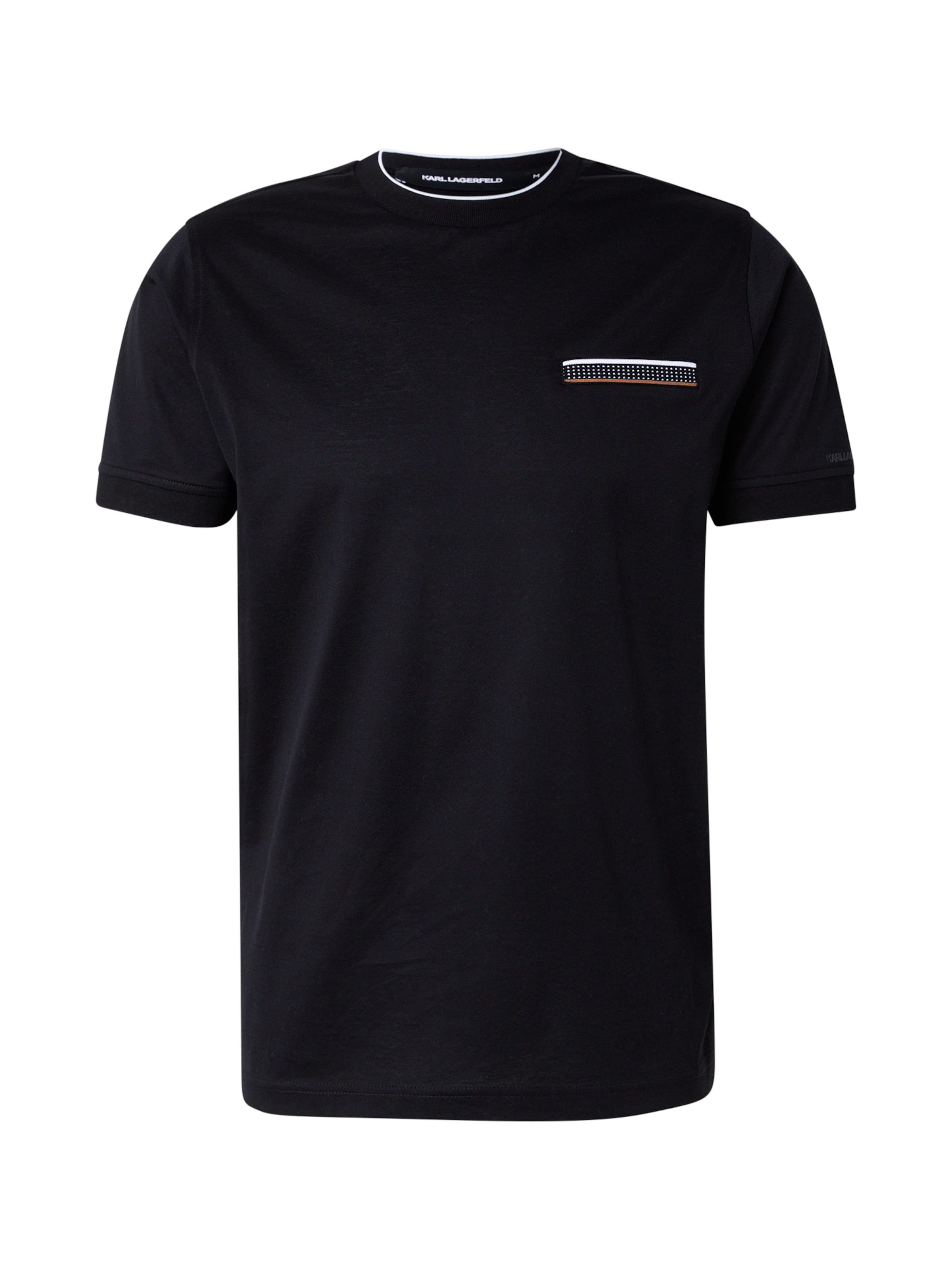 Karl Lagerfeld Shirt in Black: front