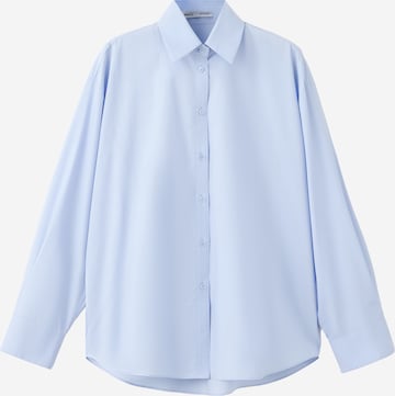 MANGO Blouse 'JUSTI' in Blue: front